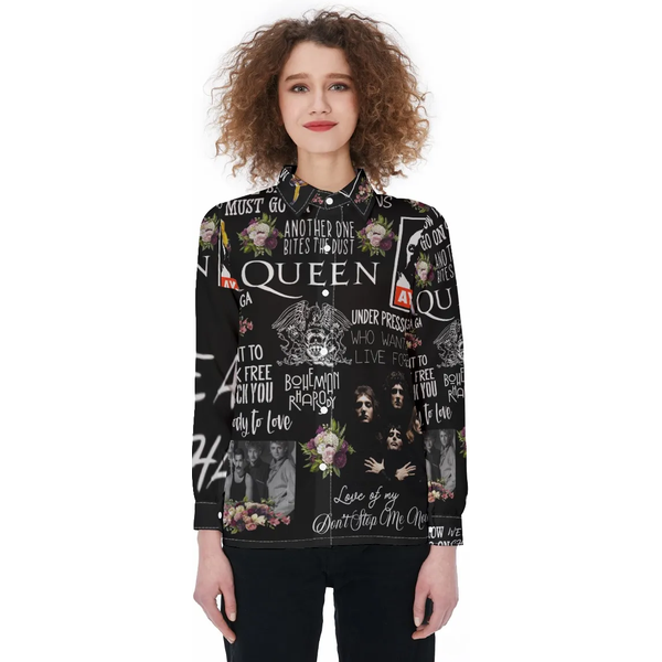 Freddie Mercury Casual Linen Shirt