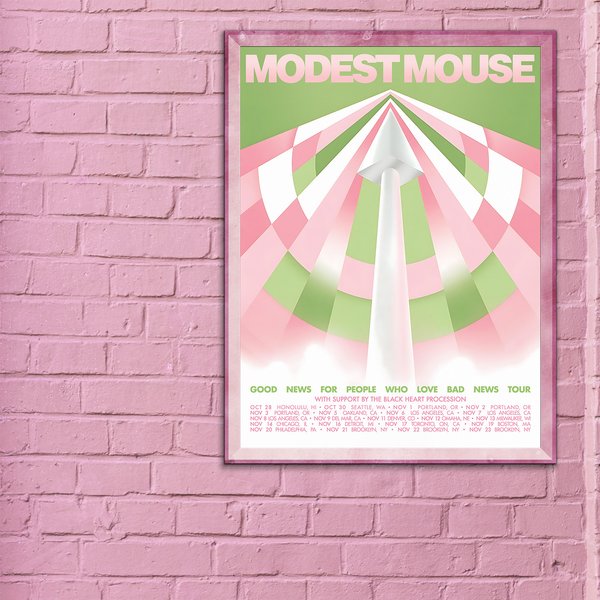 Modest Mouse - Modest Mouse Good News Tour Poster-image