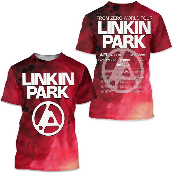Linkin Park World Tour 2025 Fan T-Shirt-image