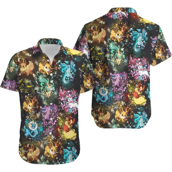 Eevee PokéMon Hawaiian Shirt-image