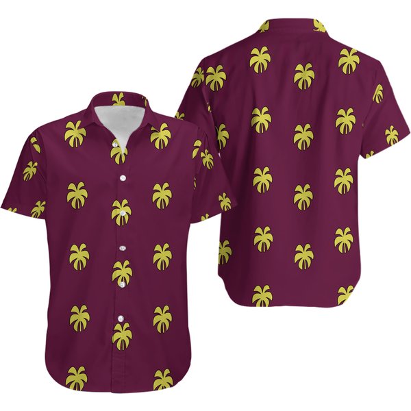 Franky Pattern One Piece Button Up Hawaiian Shirt-image