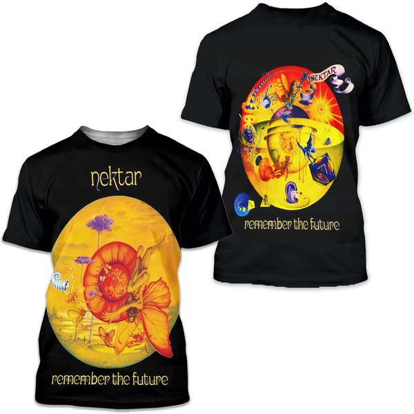 Nektar Remember The Future Album Cover Aop 3D T-Shirt-image