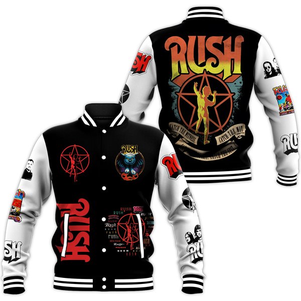 Rush Baseball Jacket For Fan-image