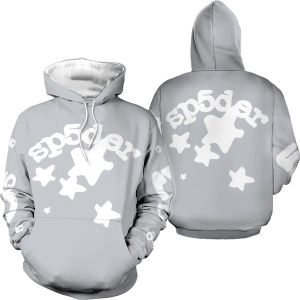 555555 Hoodies | 555555 Pants | Spider Web Hoodie Jogger Sets-image