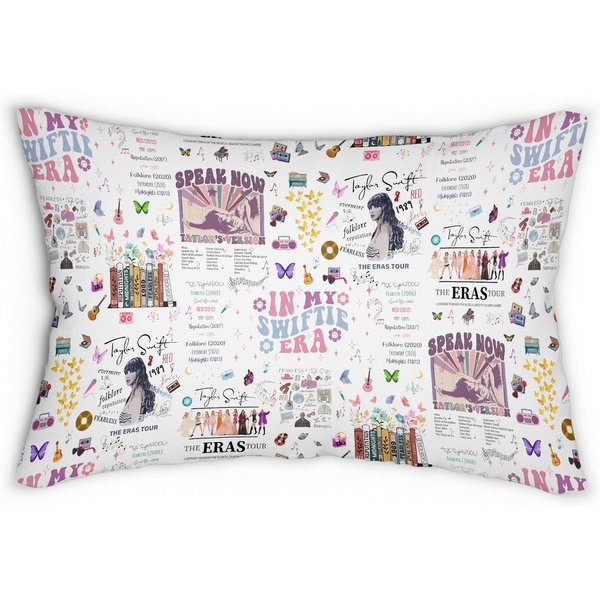 Swiftie Inspired, Pillowcase, Pillow Sham, Microfiber Pillow Sham, Ts Lovers, Gift Idea, Bedroom Decor, Custom Design, Limited Edition