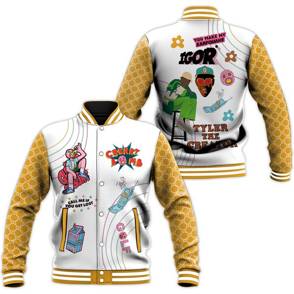 Tyler The Creator Baseball Jacket For Fan-image