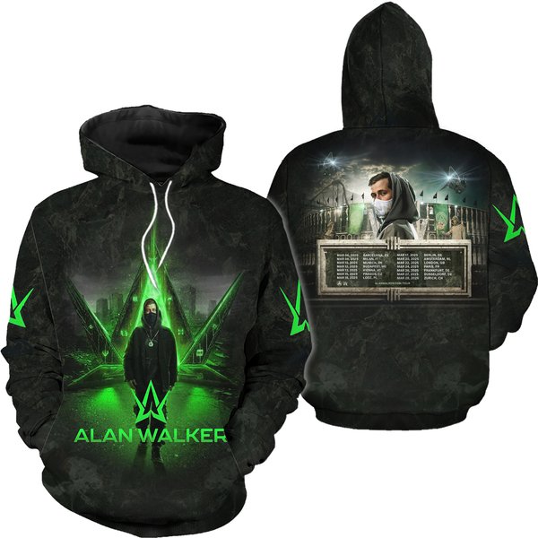 Dj A Walker Walker World Tour 2024 2025 3D Hoodie-image