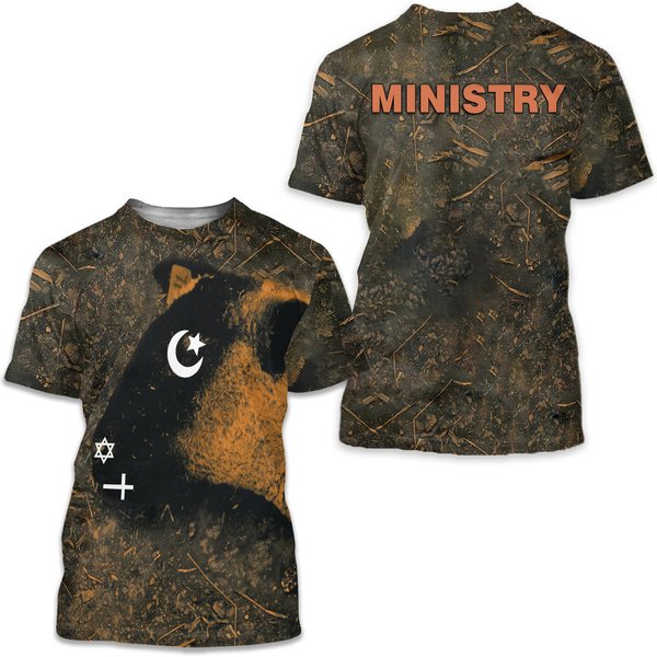 Ministry Band Animositisomina Album Cover Aop 3D T-Shirt-image
