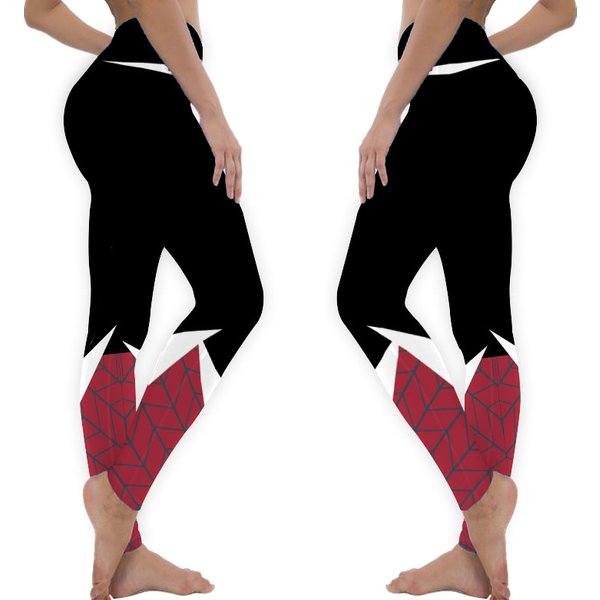 Spider Ghost Friend Yoga Leggings-image