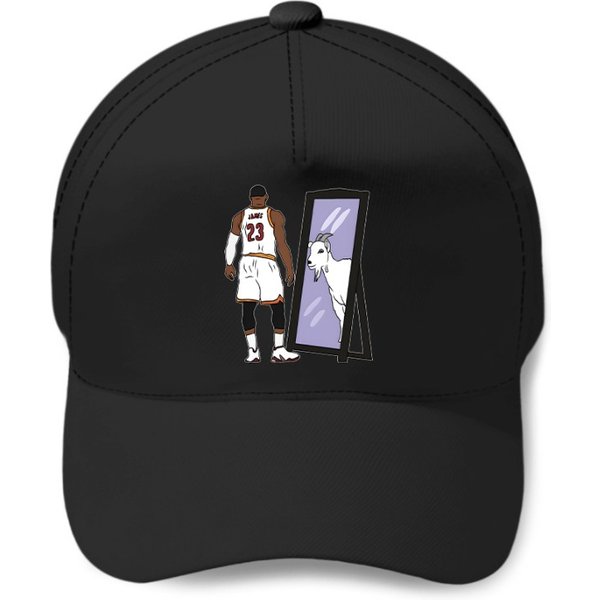 Lebron James Mirror Goat (Cavs) (1) Baseball Caps-image