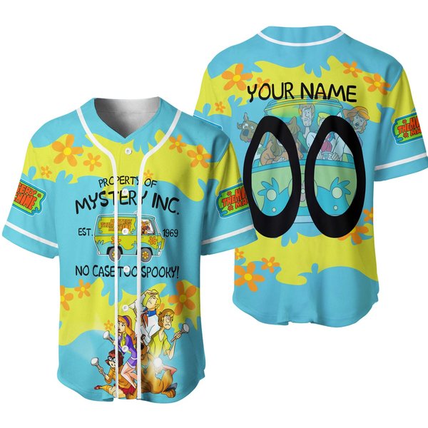 Personalized Scooby Doo Baseball Jersey-image