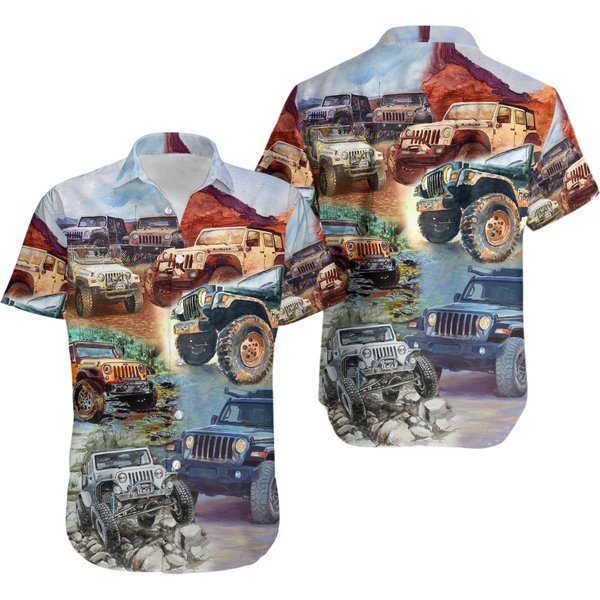 Car Hawaiian Shirt, Funny Car Hawaiian Shirt-image