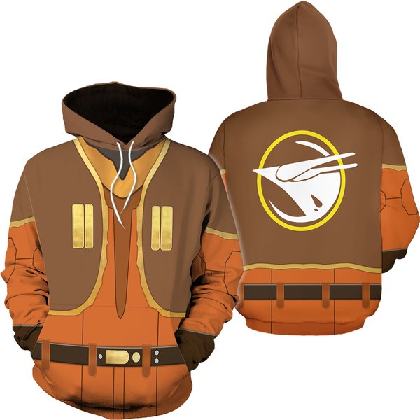 Ezra Bridger’S Costume Hoodie Joggers Sets-image