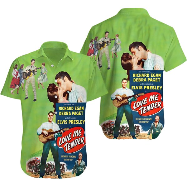Elvis Presley - Love Me Tender T-Shirt 3D-image