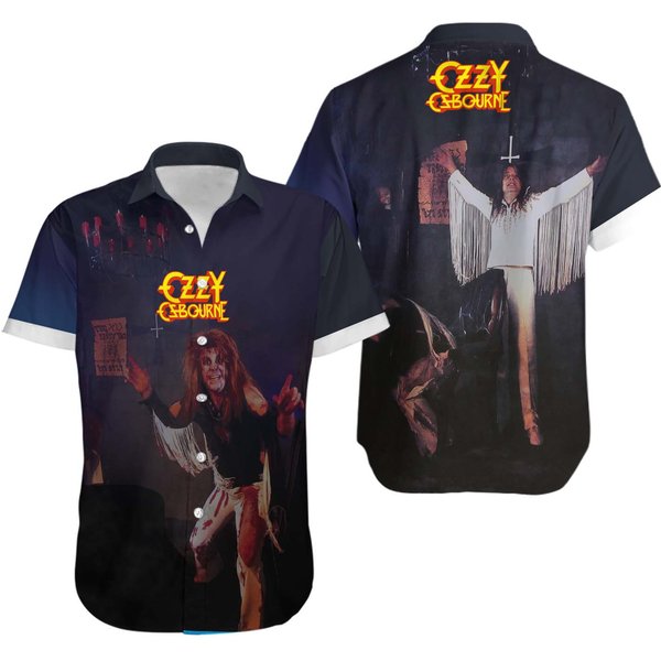 Ozzy Osbourne Diary Of A Madman Studio Album Hawaiian Shirt-image