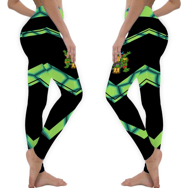 Ninja Turtles I’M Only Here For The Pizza Hoodie Leggings Set, Gifts For Friends-image