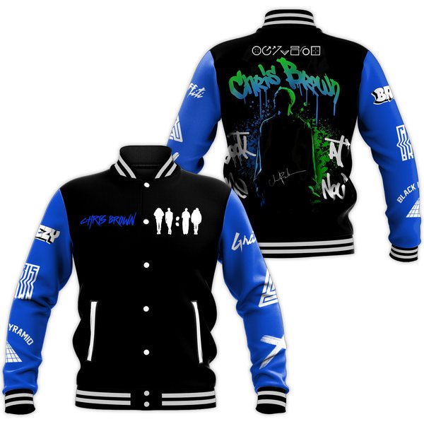 Chris Brown 2025 Limited Edition Varsity Jacket-image