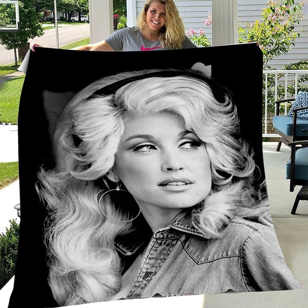 Dolly Parton Throw Blanket Gifts-image