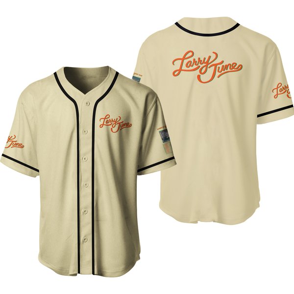 Larry June Fan Baseball Jerseys-image