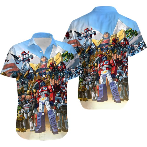 Super Slassic Transformers Robots Gift For Fans Hawaiian Shirt-image