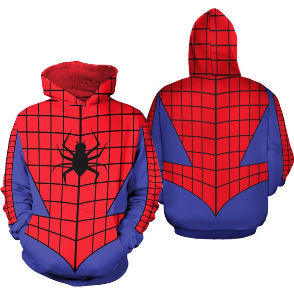 Spider Hero Man Unisex Hoodie, Spider Hoodie-image