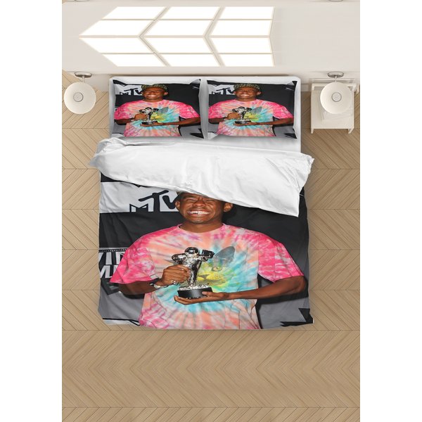Tyler The Creator Rapper Bedding Set, Gifts For Fan-image