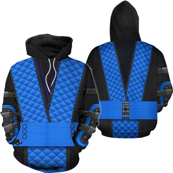 Sub-Zero Costume Hoodie Sweatpants Tracksuit-image