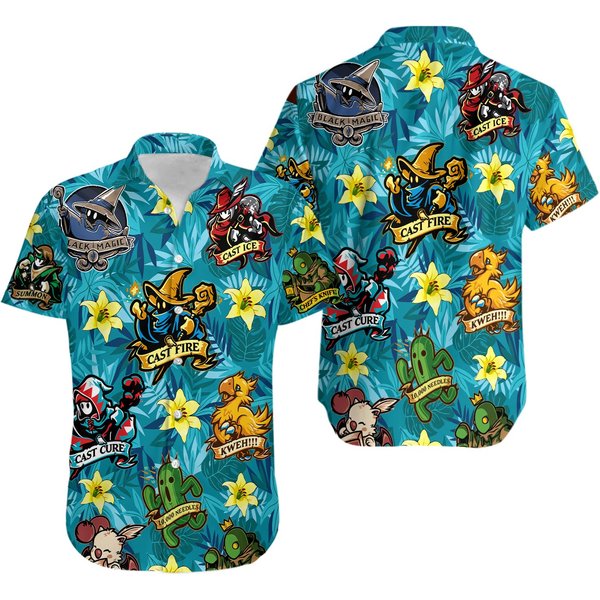 Final Fantasy Hawaiian Shirt| Summer Tee-image