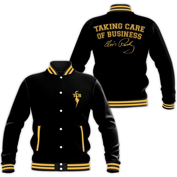 Tcb Elvis Presley Varsity Jacket-image