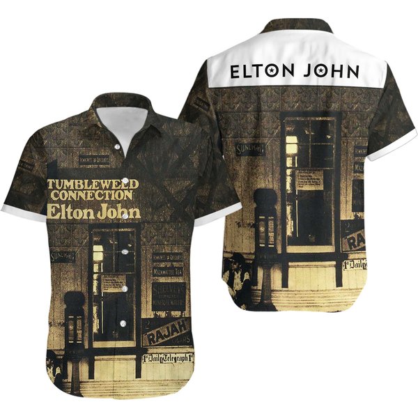 Hot Elton John Tumbleweed Connection Album Hawaiian Shirt-image