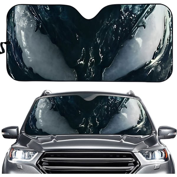 Venom Movie Car Sun Shade Venom Last Dance Car Sunshade-image
