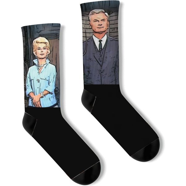 Green Acres Socks, Vintage Green Acres Sock