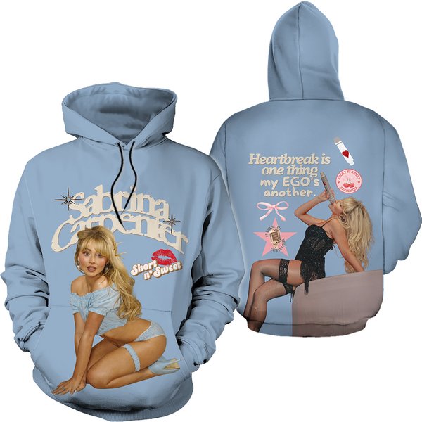 Sabrina Carpenter Heartbreak Is One Thing 3D Hoodie-image