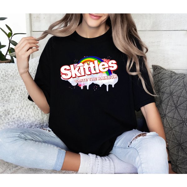 Skittles S Halloween Costume T-Shirt, Candy Group Family Costume T Shirt , Candy Group Halloween Costumes Teachers-image