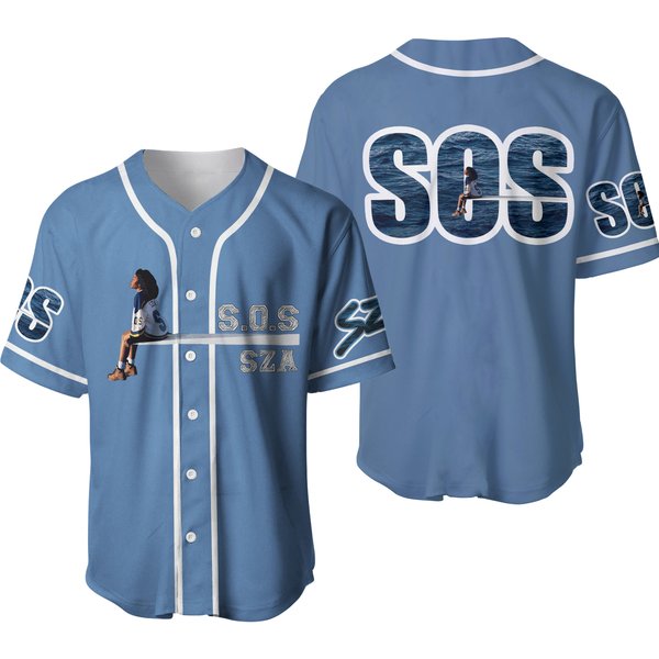 Sza Sos New Album Baseball Jersey Sza Tour Jersey-image