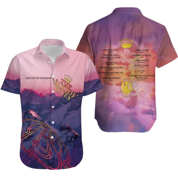 The Moody Blues Keys Of The Kingdom 1991 Hawaiian Shirt-image
