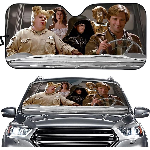 Car Sunshade Spaceballs Auto Sun Shade Car Uv Protection-image