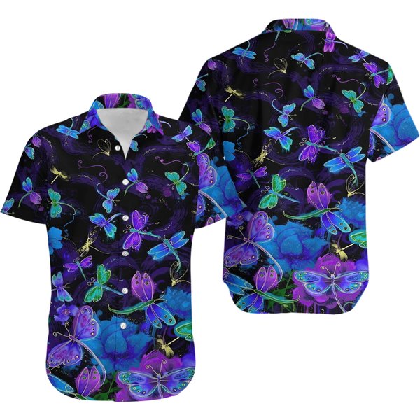 Dragonfly Hawaiian Shirt Gift, Dragonfly Hawaiian Shirt-image