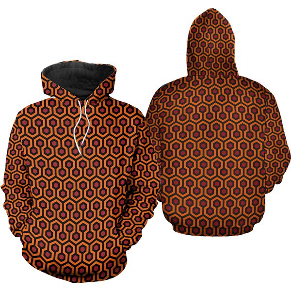 The Shining Overlook Hotel Pattern Costume Hoodie Sweatpants Tracksuit-image