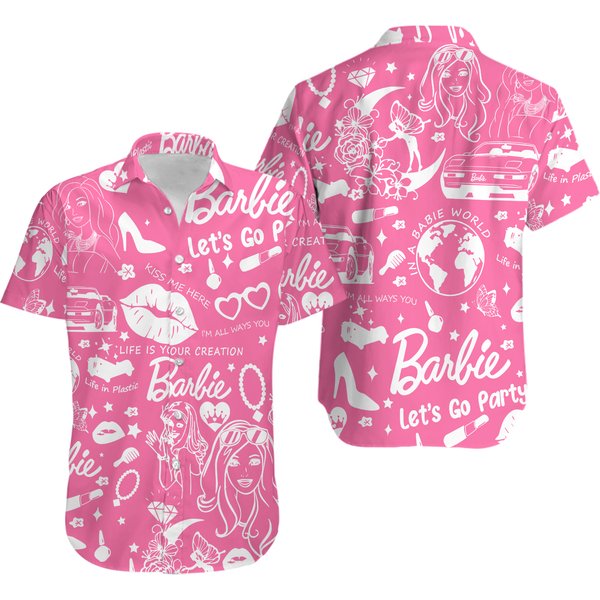 Barbie Movie 2023 Hawaiian Shirt-image