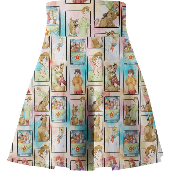 Scooby Doo Women's Skater Skirt-image