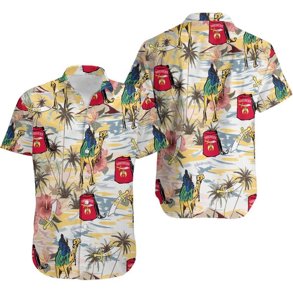 Shriners Hawaiian Shirt-image