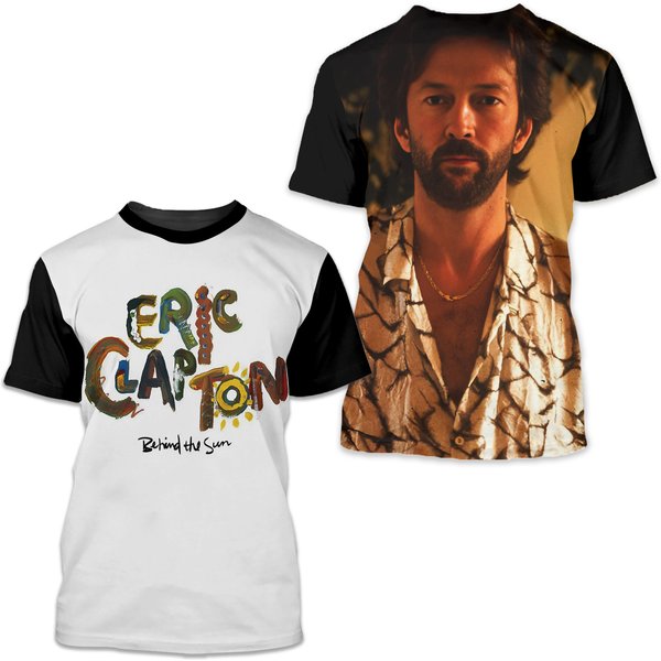 Eric Clapton Music 3D Tshirt-image