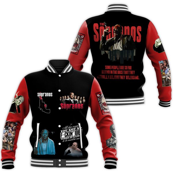 The Sopranos Baseball Jacket For Fan-image