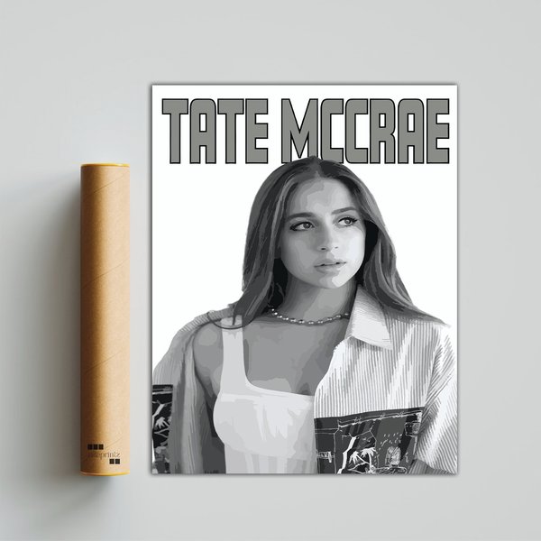 Tate Mccrae Poster, Tate Mcrae Think Later Album Poster-image