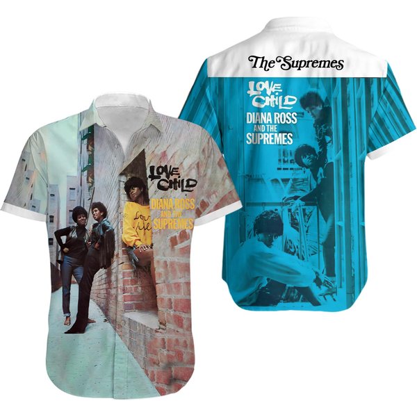 The Supremes Love Child Album Cover Hawaiian Shirt-image