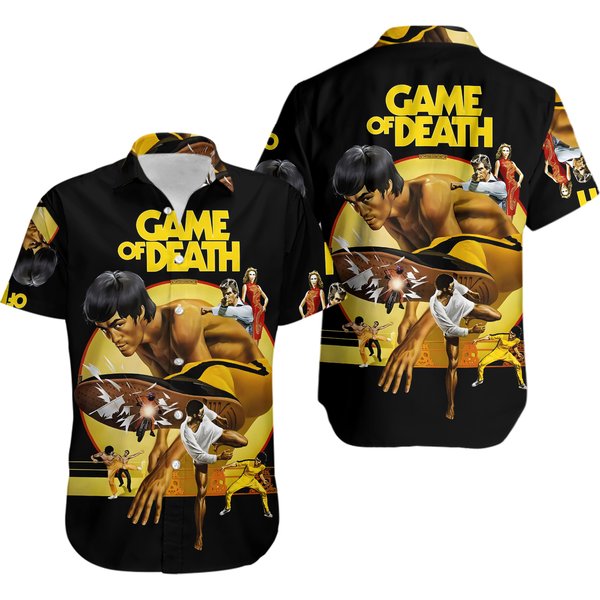 Bruce Lee Hawaiian 2023 Shirt, 70S Bruce Lee Button Shirt-image