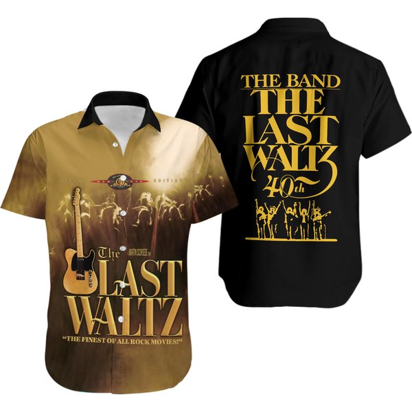 The Band The Last Waltz Hawaiian Shirt Summer Beach-image