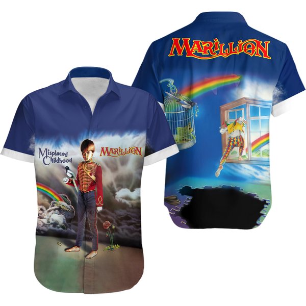 Marillion Misplaced Childhood Album Cover Hawaiian Shirt-image