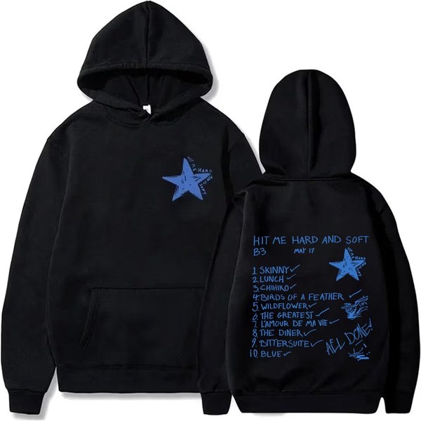 Hit Me Hard And Soft Hoodie Oversized Billie Eilish-image